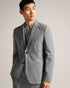 <P>Slim Fit Flannel Blazer</P>